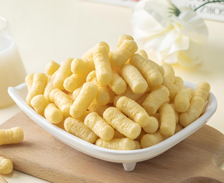 How to make puffed snack food ?